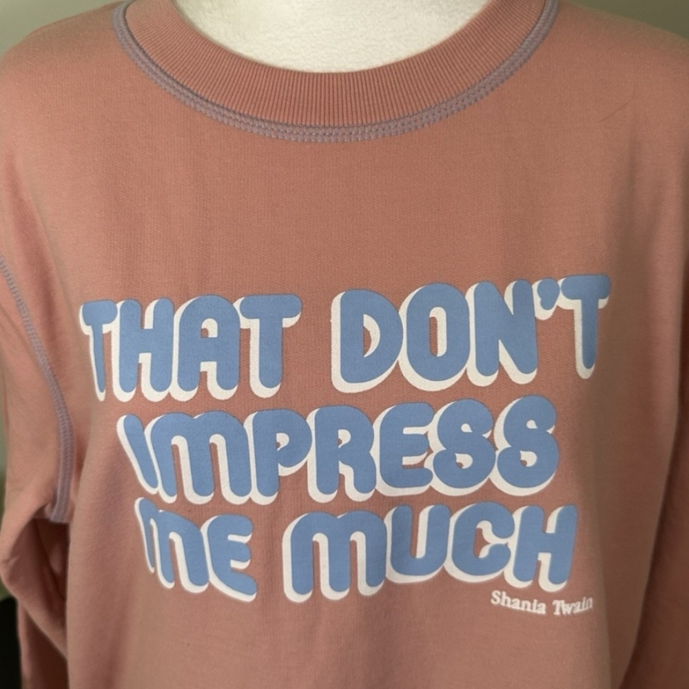 SHANIA TWAIN SZ LG Graphic Sweatshirt